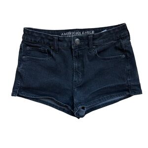 American Eagle High Rise Shortie Short with 360 Stretch 🖤 size 2